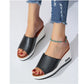 SHEIN Shein Womens Shoes 39 / Black SHEIN - Faux Leather Rock Heel