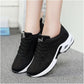 SHEIN Shein Womens Shoes 36 / Black SHEIN - Patchwork Lace-Up Front Slope Heel Sport Sneakers
