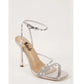 SHEIN Shein Womens Shoes 39.5 / Silver SHEIN - Sparkle wrap around Sandals