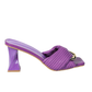 SHEIN Shein Womens Shoes 40 / Purple SHEIN - Square Toe Kitten Heel Sandals