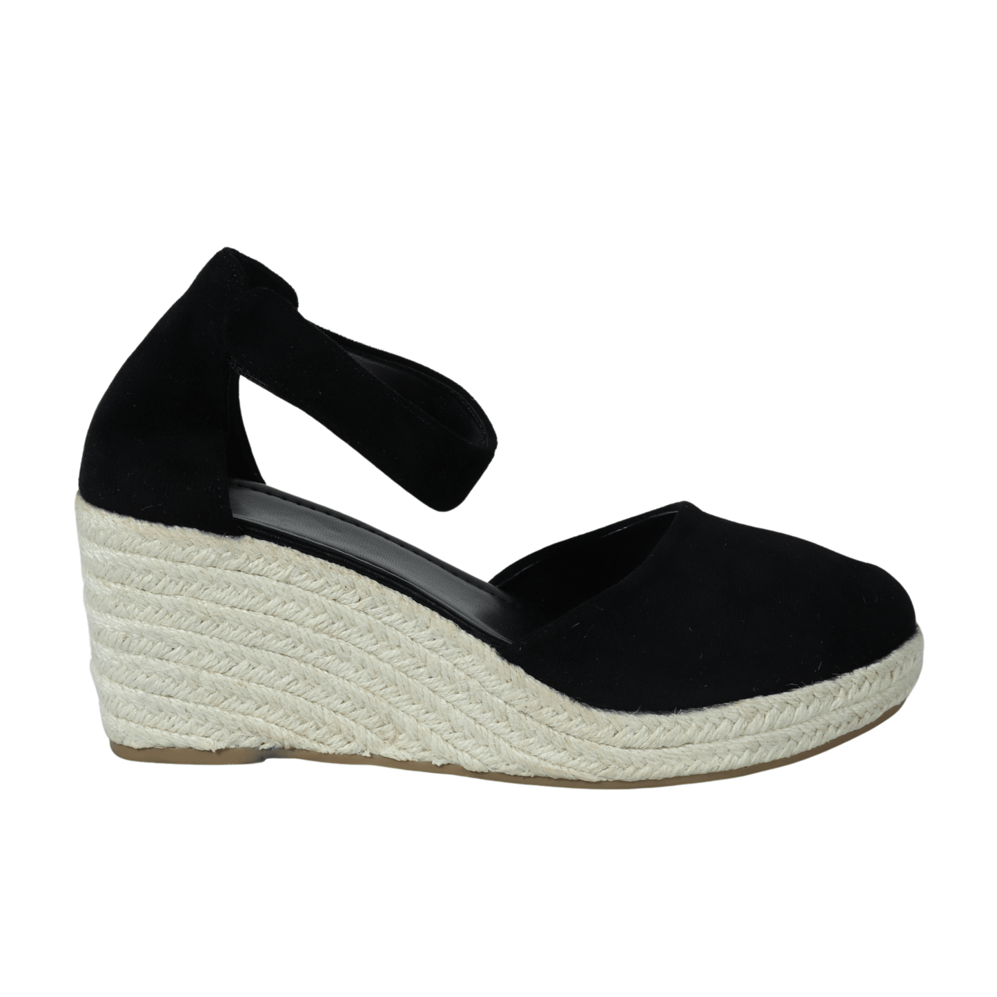 SHEIN Shein Womens Shoes 40 / Black SHEIN - Suede Closed Toe Heel