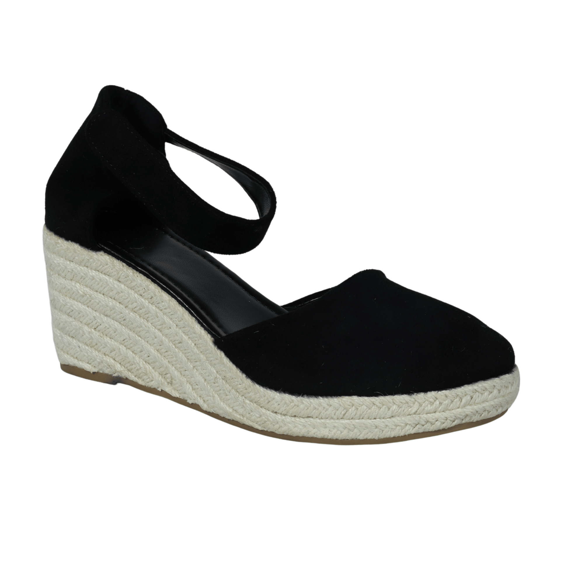 SHEIN Shein Womens Shoes 40 / Black SHEIN - Suede Closed Toe Heel