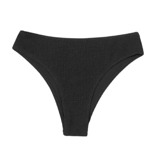 SHEIN Shein Womens Swimwear XL / Black SHEIN - Beach Solid Bikini Bottom