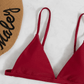 SHEIN Shein Womens Swimwear SHEIN - Beach Solid Color Swimwear Set