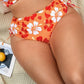 SHEIN Shein Womens Swimwear XL / Multi-Color SHEIN - Floral pattern bikini bottoms