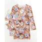 SHEIN Shein Womens Swimwear L / Multi-Color SHEIN - Floral Print  Twist Swimwear Three Pieces
