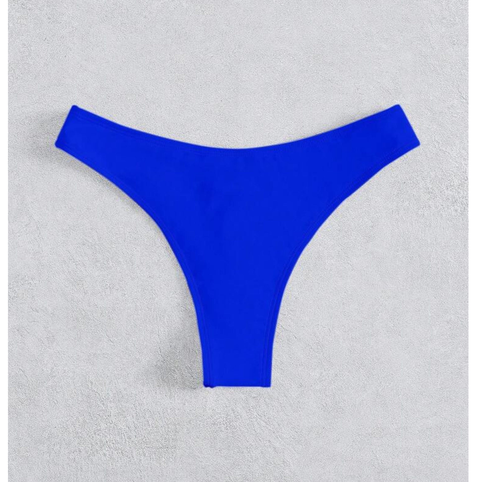 SHEIN Shein Womens Swimwear S / Blue SHEIN - High Cut Bikini Swimwear