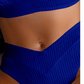 SHEIN Shein Womens Swimwear SHEIN - Solid Backless Bikini Set