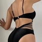 SHEIN Shein Womens Swimwear SHEIN - Strap design one piece swimsuit