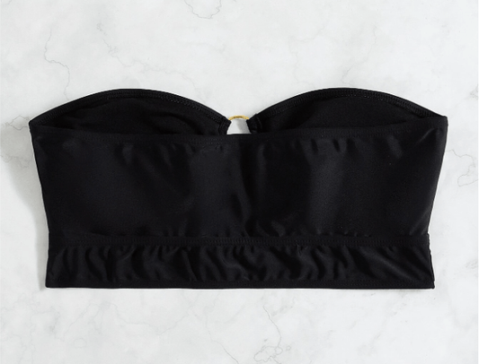 SHEIN Shein Womens Swimwear M / Black SHEIN -  Strappy Bikini Top