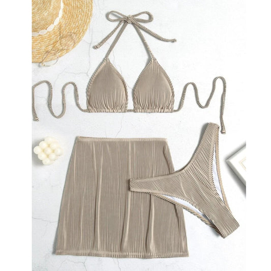 SHEIN Shein Womens Swimwear SHEIN -  Swim Summer Beach 3packs