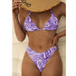 SHEIN Shein Womens Swimwear XL / Multi-Color SHEIN - Three piece skirt bra, briefs bikini