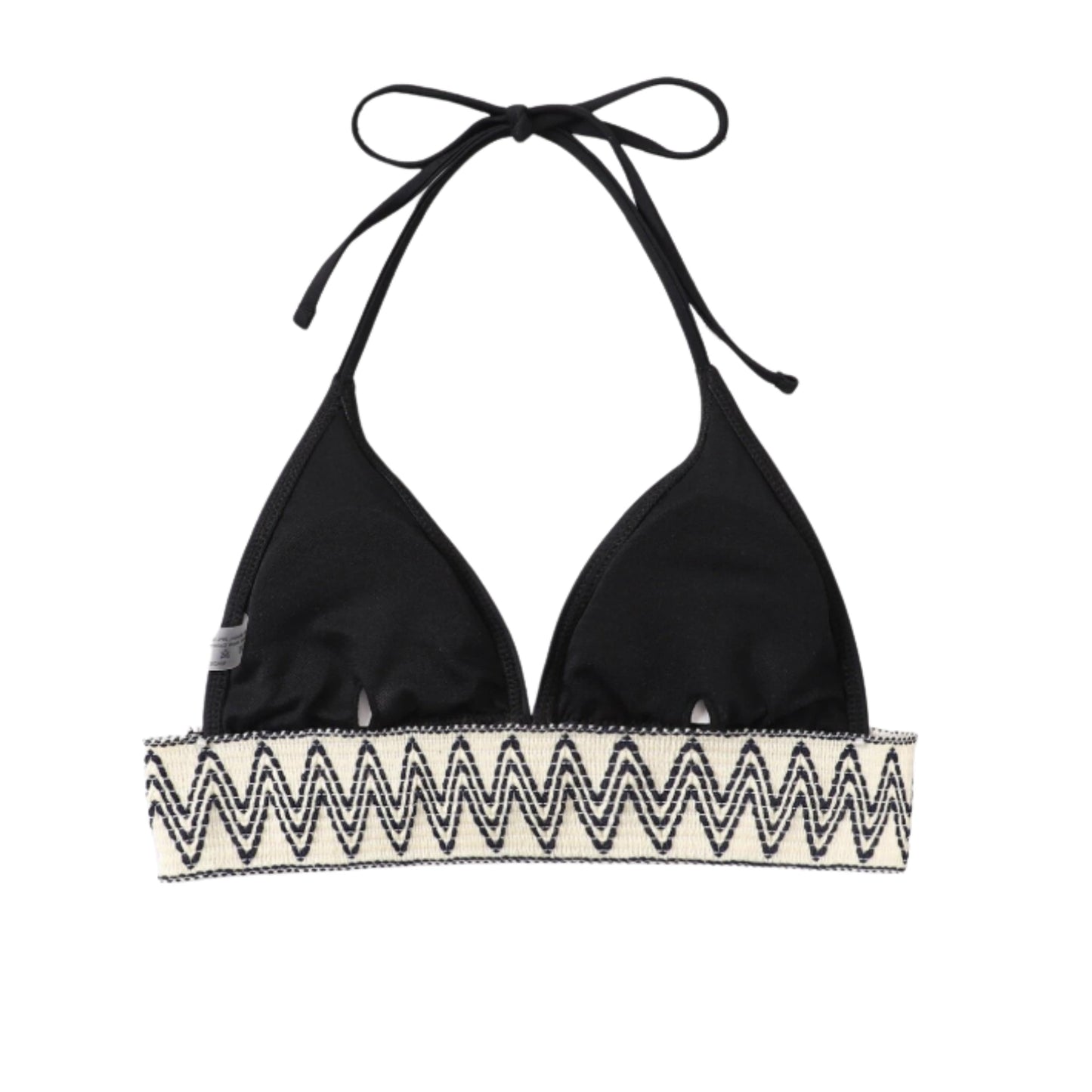 SHEIN Shein Womens Swimwear S / Black SHEIN - Top with Rank Badge Print Swimwear