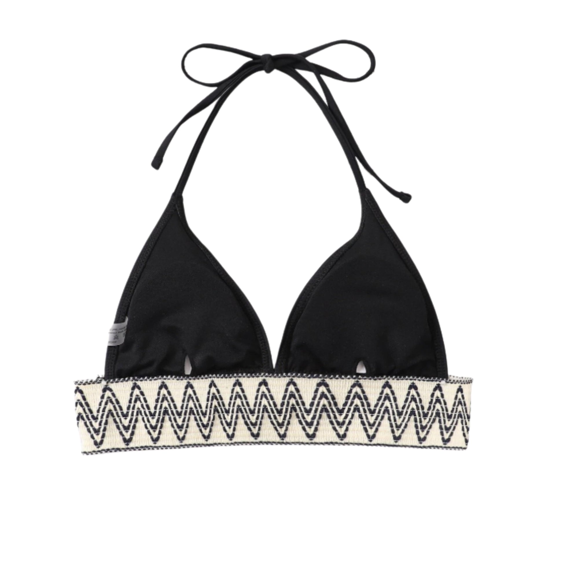 SHEIN Shein Womens Swimwear S / Black SHEIN - Top with Rank Badge Print Swimwear