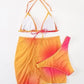 SHEIN Shein Womens Swimwear L / Multi-Color SHEIN - Tye Dye Three Pieces Swimwear