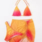 SHEIN Shein Womens Swimwear L / Multi-Color SHEIN - Tye Dye Three Pieces Swimwear