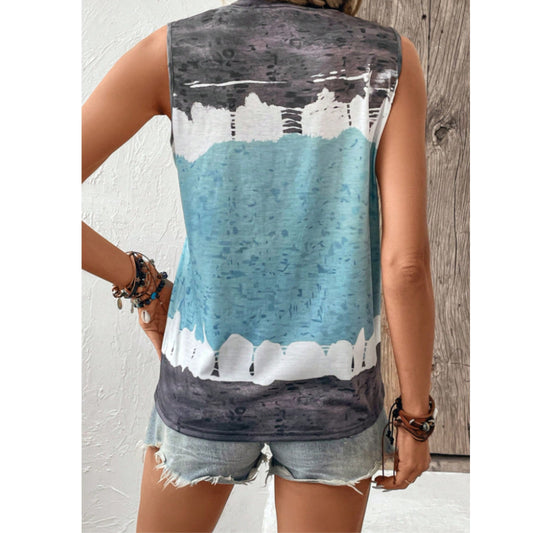 SHEIN Shein Womens Tops M / Multi-Color SHEIN - Casual Printed Tank Top
