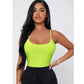 SHEIN Shein Womens Tops Petite S / Green SHEIN - Cotton solid tank top