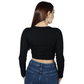 SHEIN Shein Womens Tops S / Black SHEIN - Long Sleeves Blouse