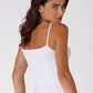 SHEIN Shein Womens Tops S / White SHEIN - Microfiber Tank Top