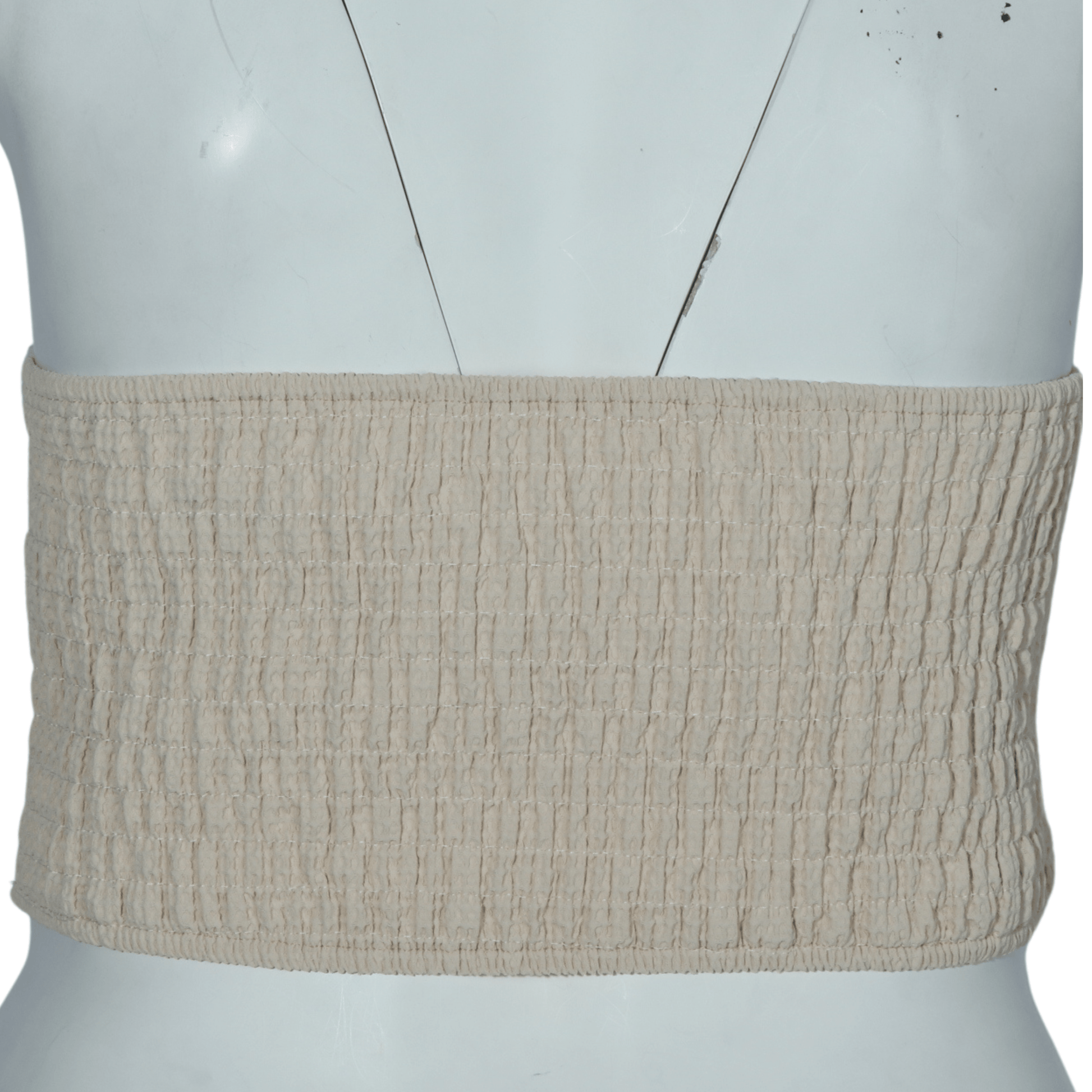 SHEIN Shein Womens Tops L / Beige SHEIN - Off Shoulder Crop Top