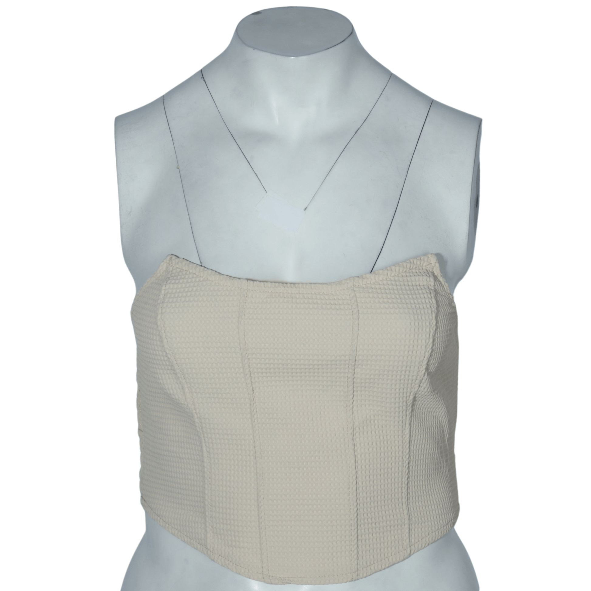 SHEIN Shein Womens Tops L / Beige SHEIN - Off Shoulder Crop Top