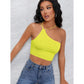 SHEIN Shein Womens Tops L / Yellow SHEIN - One Shoulder Solid top