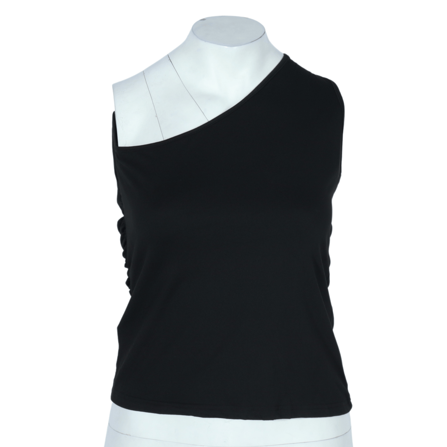 SHEIN Shein Womens Tops XL / Black SHEIN - One Shoulder Tank Top