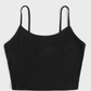 SHEIN Shein Womens Tops M / Black SHEIN - Rib Crop Top