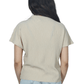 SHEIN Shein Womens Tops S / Beige SHEIN - Ribbed T-shirt