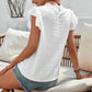 SHEIN Shein Womens Tops S / White SHEIN - Short Sleeve Shirt