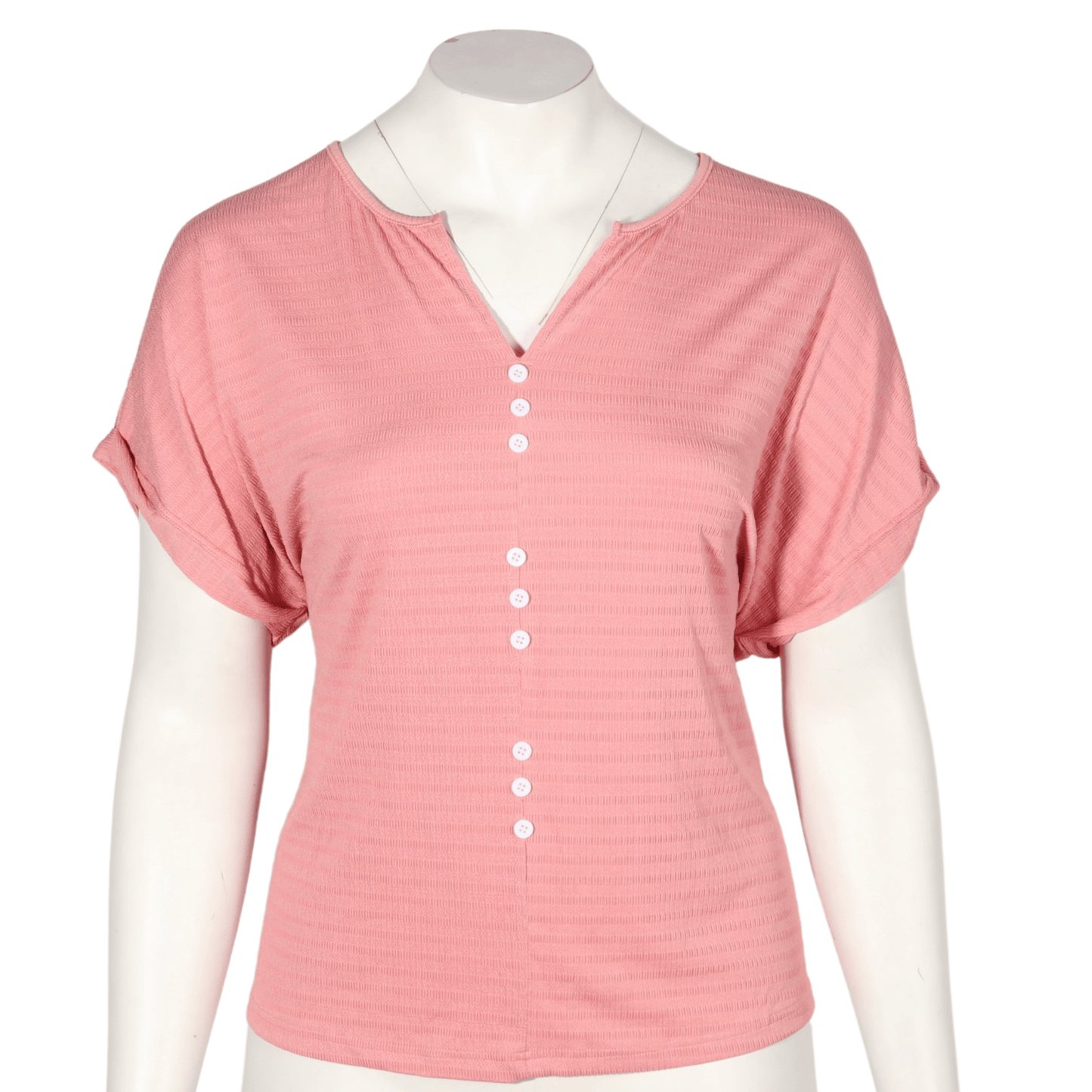 SHEIN Shein Womens Tops XXXL / Pink SHEIN - Short Sleeves Blouse