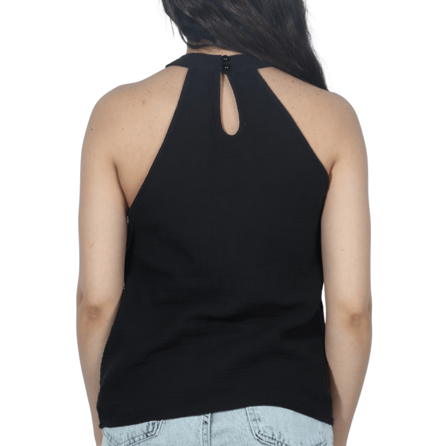 SHEIN Shein Womens Tops XS / Black SHEIN - Simple cotton plain tank top