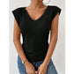 SHEIN Shein Womens Tops L / Black SHEIN - Sleeveless Blouse