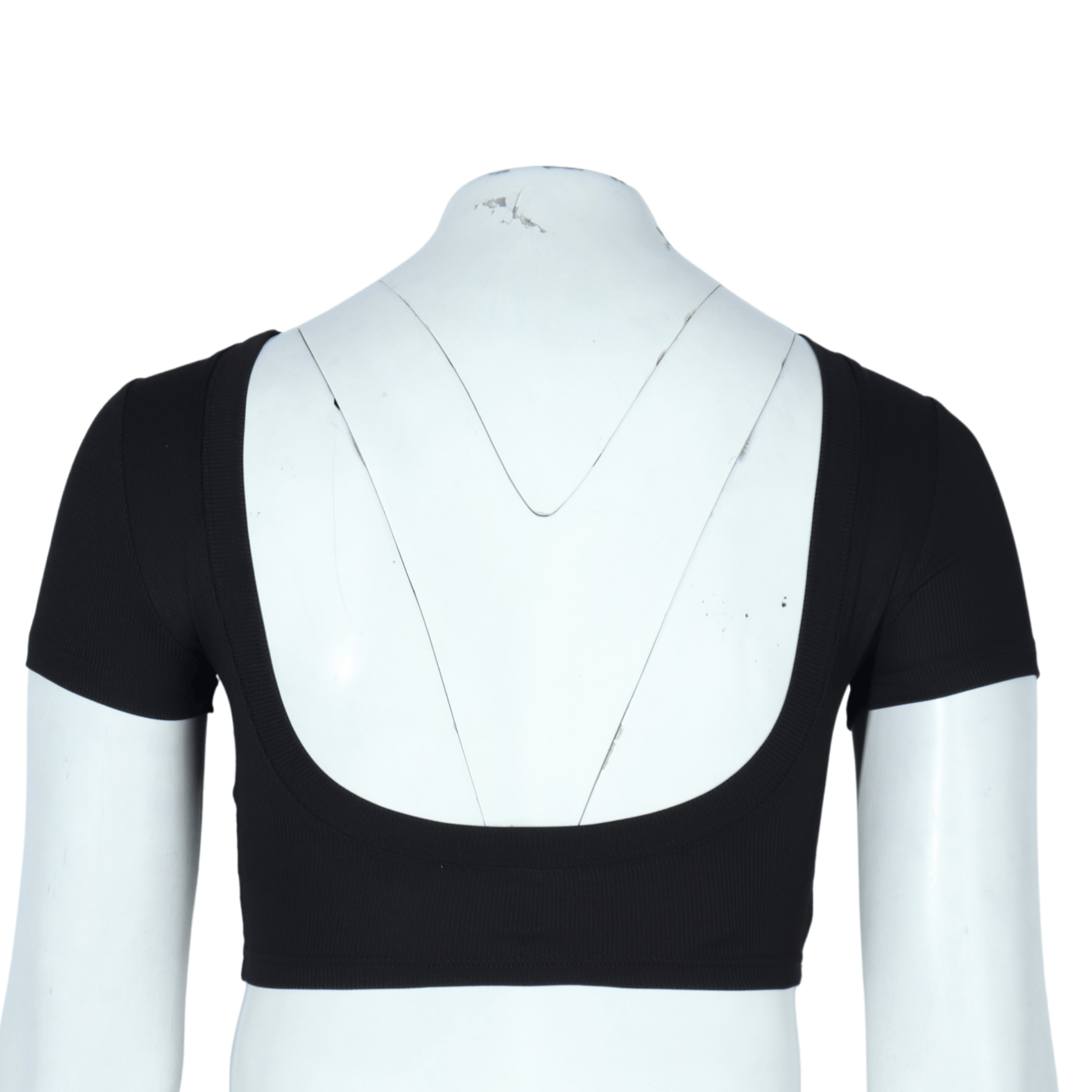SHEIN Shein Womens Tops S / Black SHEIN - Sold Color Crop Top