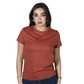 SHEIN Shein Womens Tops M / Brown SHEIN - Sold Color T-Shirt