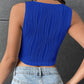 SHEIN Shein Womens Tops XS / Blue SHEIN - Textured Tank TOP