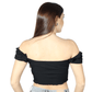 SHEIN Shein Womens Tops M / Black SHEINb - Off Shoulder Crop Top