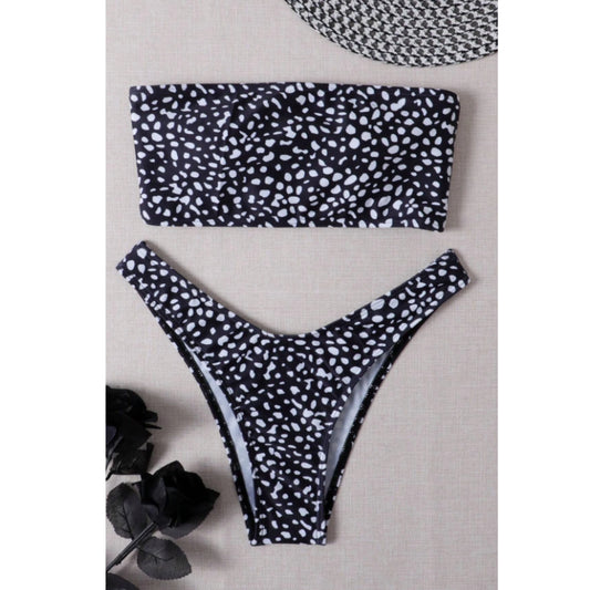 SHEIN - Dotted print bikini