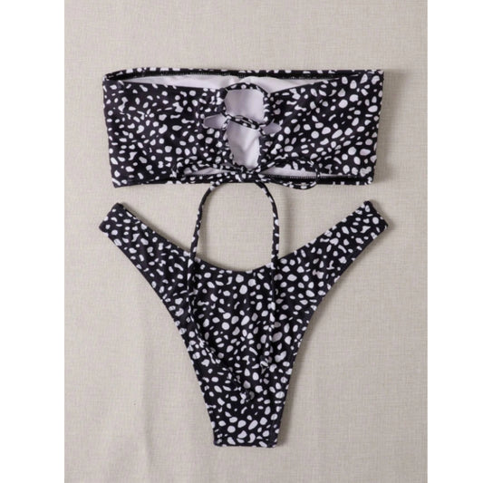 SHEIN - Dotted print bikini