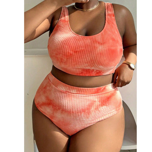 SHEIN - Tie dye effect bikini