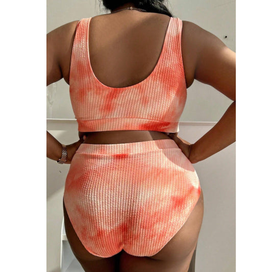 SHEIN - Tie dye effect bikini