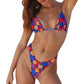 SHEIN - Printed triangle bikini