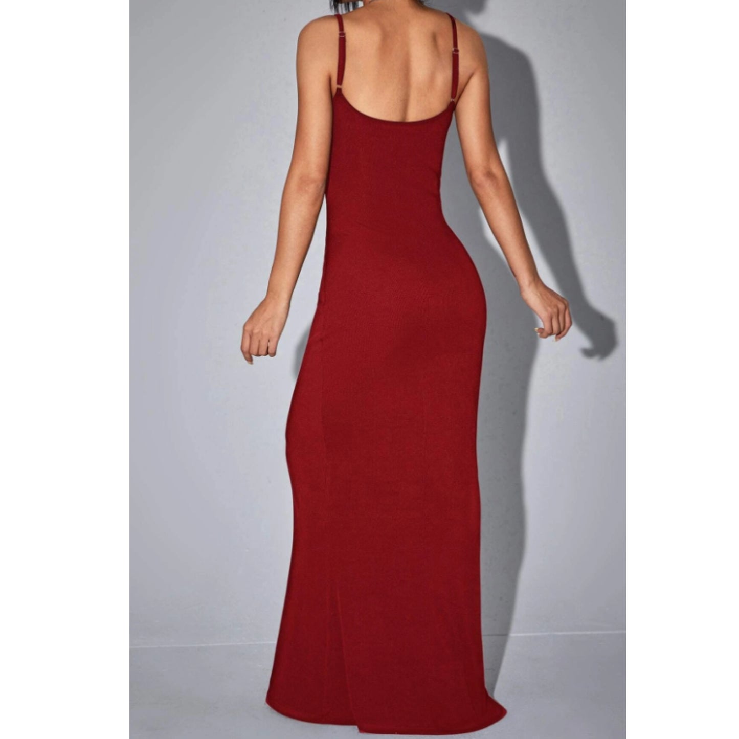 SHEIN - Solid Maxi Cami long Dress