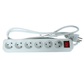 SILVER CREST Electronic Accessories White SILVER CREST - 6 socket extension lead