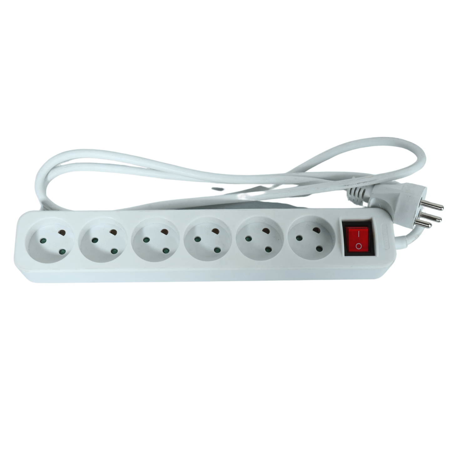 SILVER CREST Electronic Accessories White SILVER CREST - 6 socket extension lead