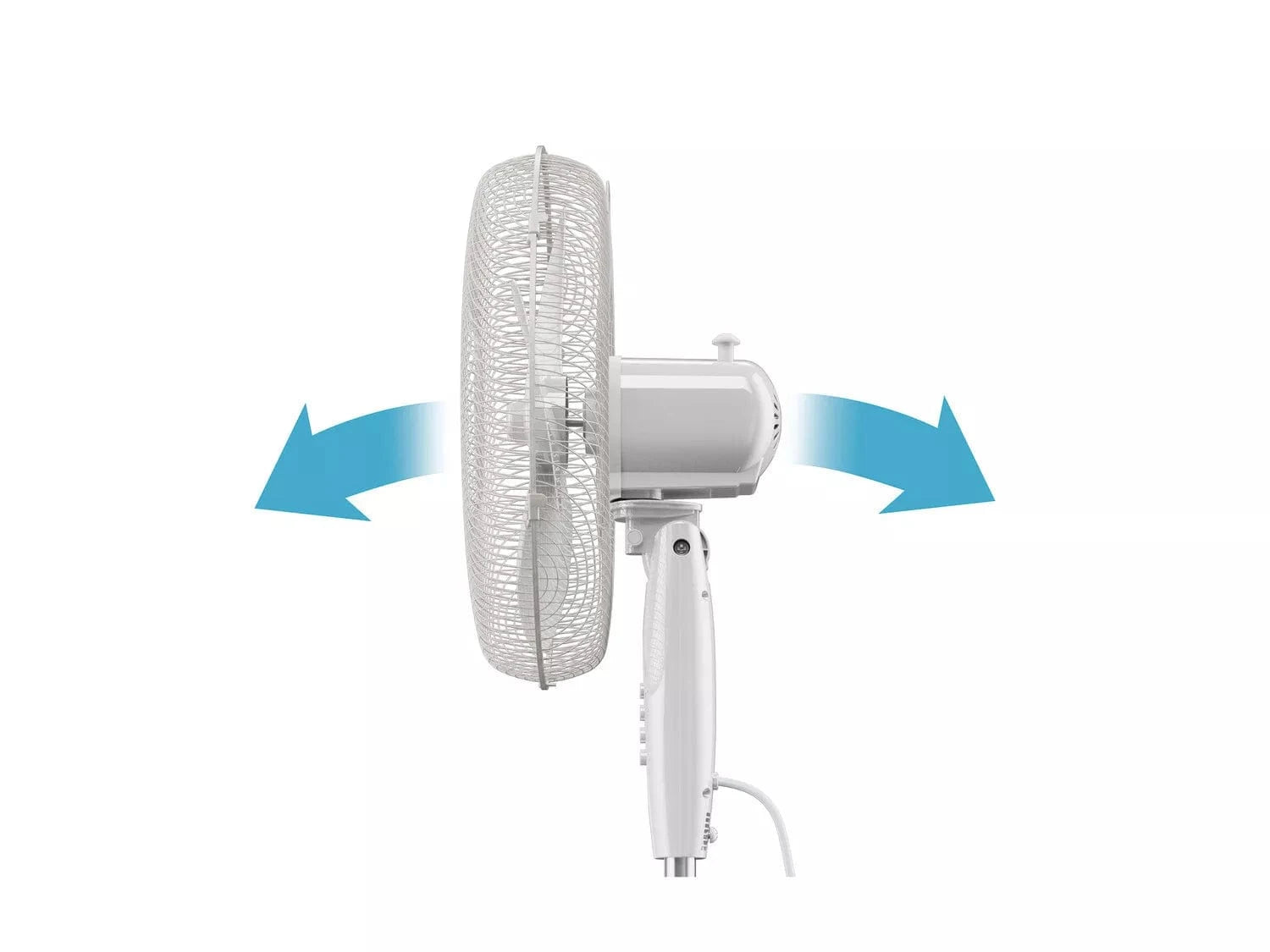 SILVER CREST Home Appliances & Accessories White SILVER CREST -  Pedestal Fan