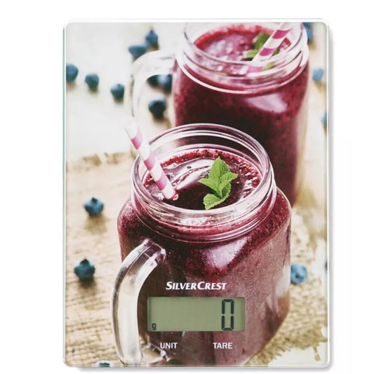 SILVER CREST Kitchenware Multi-Color SILVER CREST - Graphic print weight scale