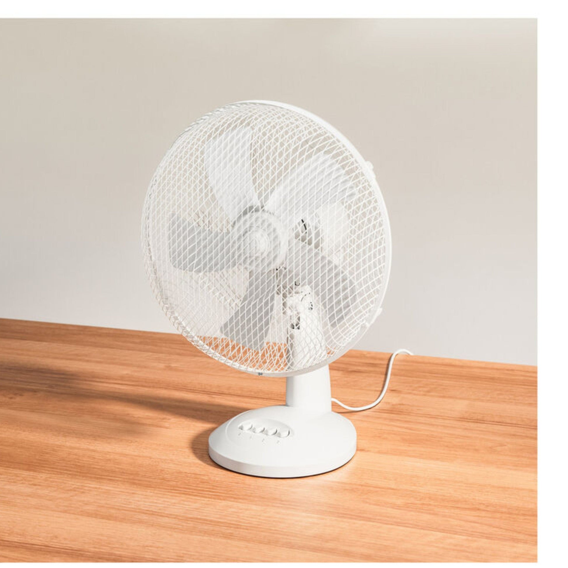 SILVERCREST Home Appliances & Accessories White SILVERCREST - Table Fan