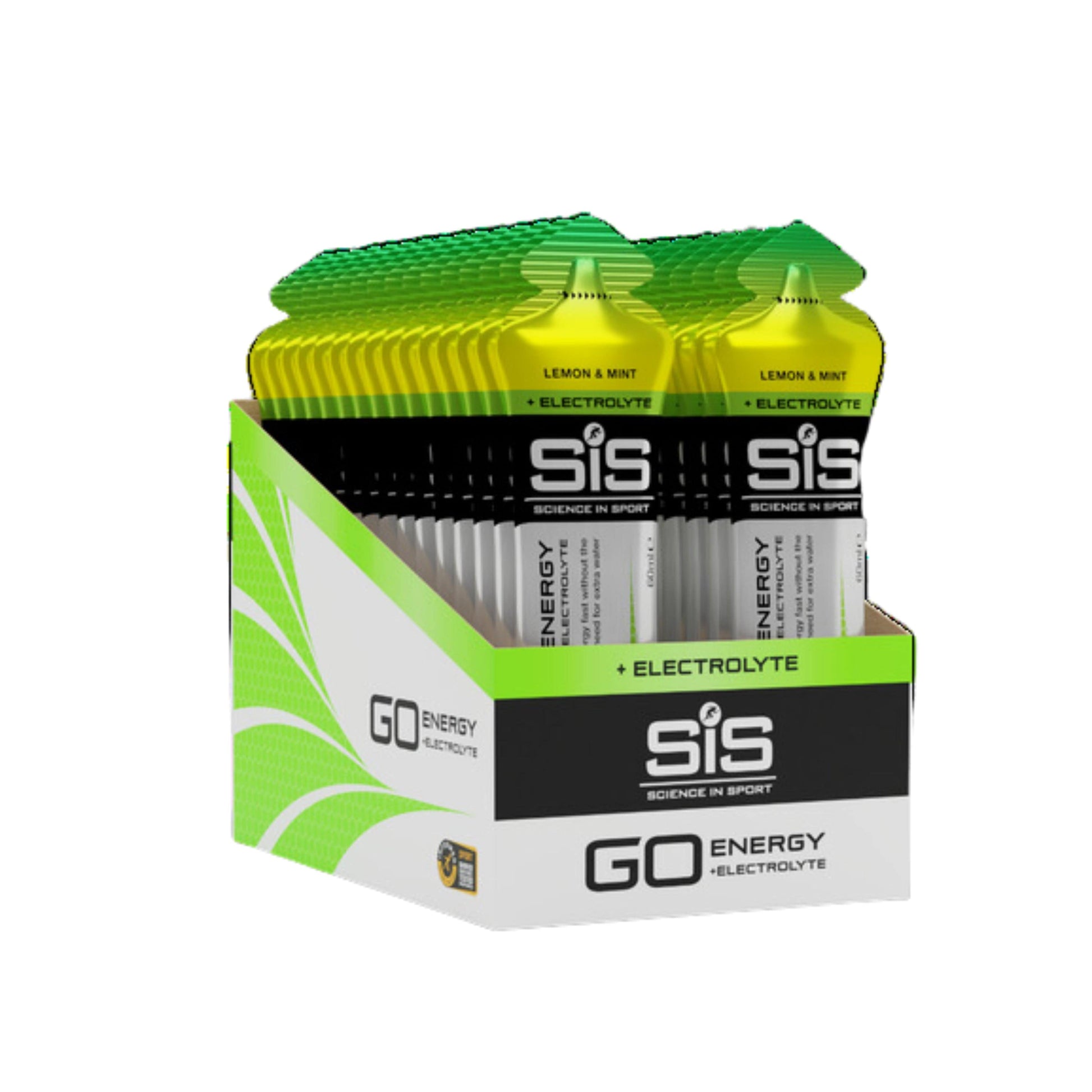 SIS Sports Supplements Lemon & Mint SIS -  GO ENERGY + ELECTROLYTE GEL: 60ML